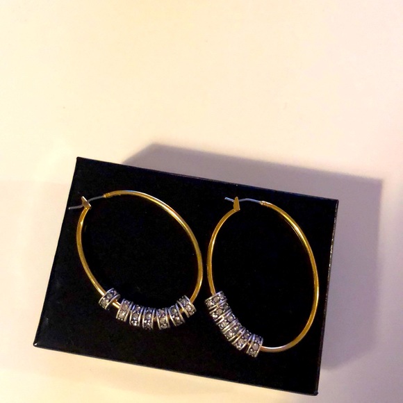 Cute hoop earrings from J crew!! - Picture 1 of 1